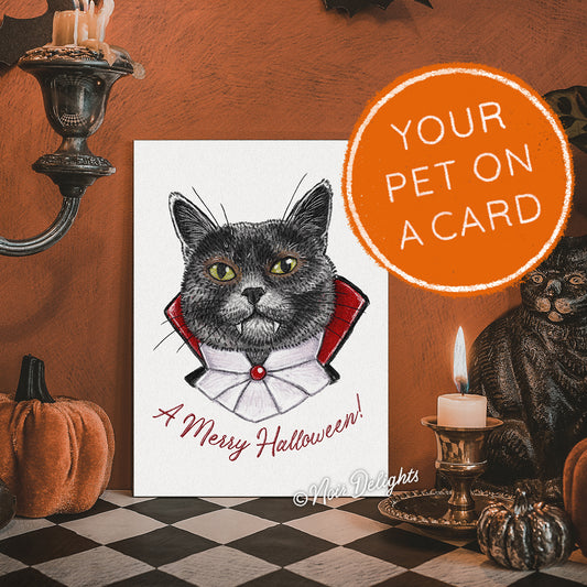 Vampire // Halloween Cards