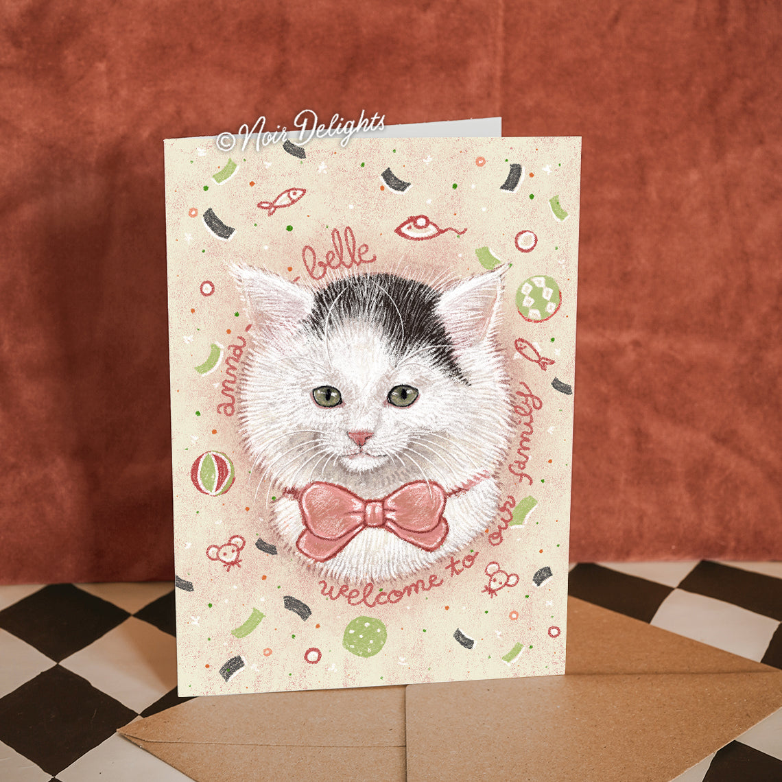 Kitten Announcement //  Fur Baby Cards